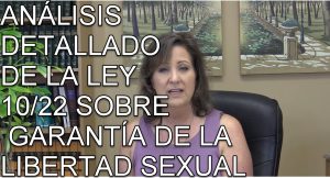 ANÁLISIS DETALLADO DE LA LEY SOBRE GARANTÍA DE LA LIBERTAD SEXUAL